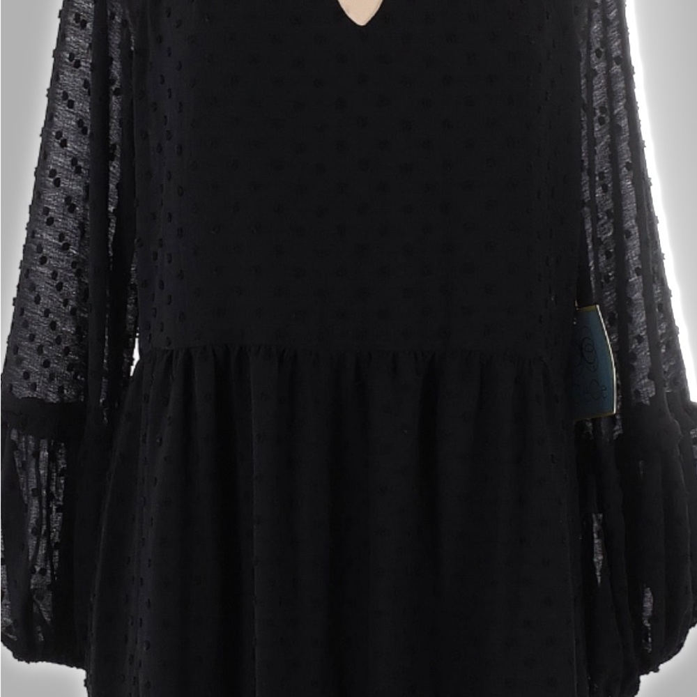 CeCe Elegant Black Dress - Picture 4 of 7
